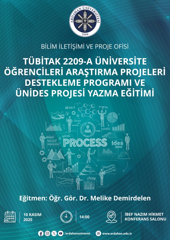 Proje Ofisi Tarafından Öğrencilerine TÜBİTAK ve ÜNİDES Proje Yazma Eğitimi Verilecek