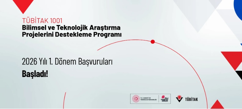 TÜBİTAK 1001 Programı’nın 2026 Yılı 1. Dönem Başvuruları başladı